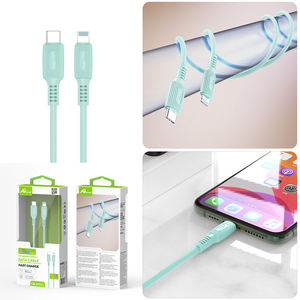 PD 35W 1M Verde Tipo-C para cable de datos IPHONE (material de PVC) - Product Image 3