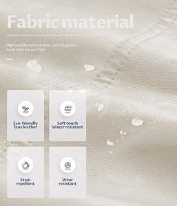 Top Quality Wholesale Latest Style <b>Men's</b> <b>Faux</b> <b>Leather</b> Hooded Trucker <b>Jacket</b> with Sherpa Lining Classic <b>Leather</b> <b>Jacket</b> 2024 - Product Image 4