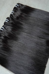 Peluca de Cabello Humano Virgen Vietnamita Remy Liso Sedoso, Trama Única, Cabello Natural Liso, Sin Caída - Product Image 4