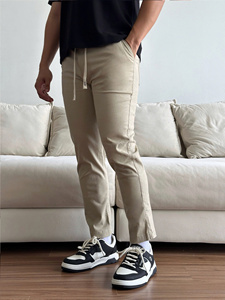 Venta al por mayor de pantalones de trabajo formales para hombres pantalones cargo sudor caqui hecho en Vietnam servicios de procesamiento de ropa - Product Image 5