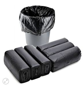 ถุงขยะพลาสติก HDPE/LDPE ถุงขยะแบบม้วนสำหรับใช้ในซูเปอร์มาร์เก็ต - Product Image 5