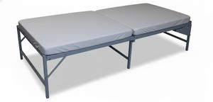 Durable Foldable Steel Office Bed Waterproof Foam <b>Mattress</b> Modern Design Electrostatic Powder Coating RAL7032 for Commercial Use - Product Image 3