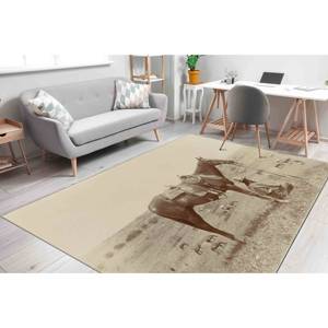 Tapis en chenille Texas Cowboy : Décoration de ferme antidérapante, avec tapis moelleux à poils longs - Product Image 4