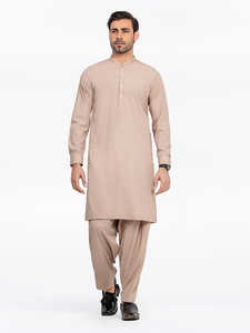 Ensemble confortable de Shalwar Kameez, élégant pakistanais, vêtements islamiques respirants, robe Kameez, vente en gros de Salwar Kameez pour hommes pakistanais - Product Image 5