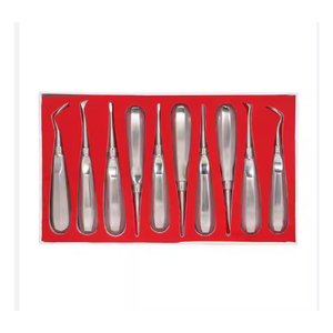 10pcs Reusable Orthodontics Root <b>Elevator</b> Manual Power Source Made of Metal and Plastic - Product Image 1