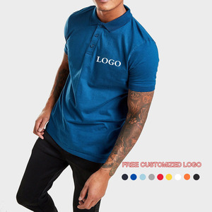 Polos de verano para hombre, camisetas de golf de algodón de alta calidad para hombre, polos estampados de talla grande personalizados para hombre - Product Image 1