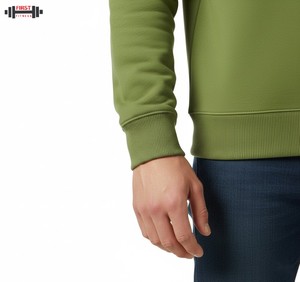 Sudadera Deportiva Casual Rosa para Mujer, Cuello en V, Estilo Urbano, Invierno 2025, 100% Algodón, Felpa, Estilo Nuevo, Holgada, 2 Piezas - Product Image 3