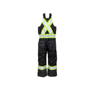 Hi Vi cómodo algodón trabajador de la construcción babero pantalones reflectante seguridad vial Mono para hombres mujeres todos los tamaños ropa de trabajo - Product Image 1