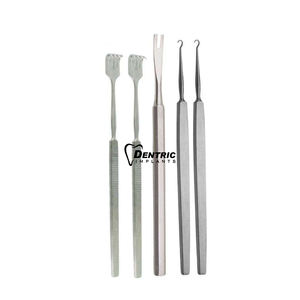 Juego de 7 Instrumentos de blefaroplastia para cirugía ocular Herramientas manuales de cirugía plástica con estándar de seguridad ISO13485 Clase I - Product Image 6