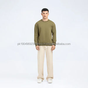 เสื้อสเวตเตอร์แขนยาวสำหรับผู้ชายเสื้อสเวตเชิ้ตแขนยาวแบบลำลองมีแบรนด์แฟชั่นสินค้ามาใหม่2025 - Product Image 2