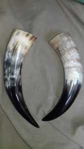 เขาสัตว์แกะสลักสำหรับดื่ม ขนาด 10-60 ซม. งานโบราณขัดเงา วัสดุธรรมชาติ ของสะสมงานศิลปะ ทำด้วยมือ ขายส่งจำนวนมาก - Product Image 4