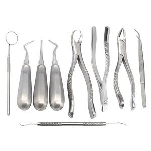 Kit de Cirugía Dental: Fórceps, Elevadores, Raspadores, Sondas, Jeringas Dentales, Pinzas para Tejidos e Implantes Dentales - Product Image 3