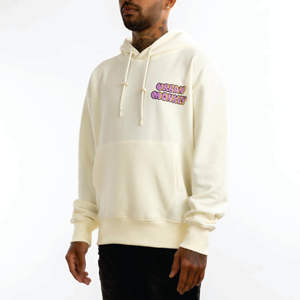 2023 Fabricantes de ropa Impresión de soplo personalizada Sudadera con capucha de gran tamaño Hombres Sudaderas con capucha bordadas para hombres Jersey en blanco Sudaderas con capucha de cuello redondo - Product Image 4