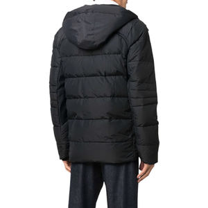 Vestes d'hiver à capuche de haute qualité avec Design matelassé pour hommes, doudoune à la mode pour hommes avec fermeture à glissière - Product Image 4