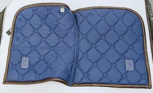 Tapis de Selle Anglaise COTON DRILL SADDLE PAD INNER SIDE POLY FILL EQUESTRIAN PRODUCTS RACING PADS AVEC COTON - Product Image 5