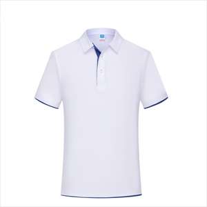 Maillot de golf 100% coton pour hommes, polo de haute qualité, chemises à manches courtes, tissu tricoté imprimé décontracté respirant, options de taille plus - Product Image 5
