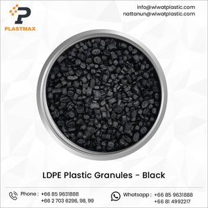 Top Manufacturer's <b>LDPE</b> Virgin Black Plastic Granules Highly Popular Low Density Injection Molding Grade Powder Excellent - Product Image 3