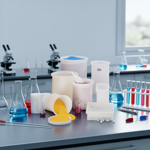 Bouteilles de laboratoire ergonomiques Burkle GmbH, contenants de forme ronde avec une utilisation facile - Product Image 3