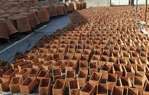 ตะกร้าผักตบชวามาตรฐานส่งออกตะกร้าสานด้วยมือจากเวียดนามตะกร้าผักตบชวาใส่น้ำมาตรฐานส่งออกเหมาะสำหรับตลาดโลก - Product Image 6