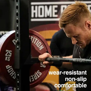 Agarres de Peso para Levantamiento de Pesas Unisex Antideslizantes de Cuero Vacuno con Logotipo Personalizado de Alta Calidad, Equipo de Entrenamiento de Fitness de Venta Caliente para Gimnasio y Ciclismo - Product Image 5