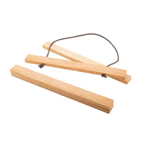 Sustainable Metal <b>Frame</b> Bamboo Hangoo Merchandising Display - Product Image 5