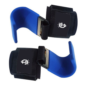 ตะขอยกน้ำหนักทำจากนีโอพรีนสำหรับทุกเพศอุปกรณ์ออกกำลังกายในยิมพิมพ์โลโก้ได้ตามต้องการอุปกรณ์ความปลอดภัยในการออกกำลังกายดีไซน์ใหม่ - Product Image 6