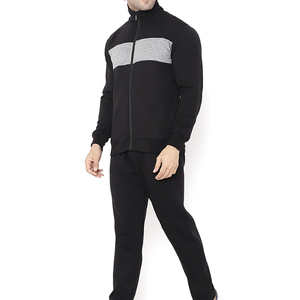 Prix de gros Nouveau design à la mode pour hommes Survêtements unis 100% coton respirant Slim Fit Sportswear - Product Image 4