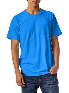 Haute Qualité 100% Coton T-shirt Homme Marque Privée Marine Style Solide Surdimensionné Manches Courtes Bouffée DTG Techniques Tricoté - Product Image 6