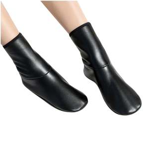 Wholesale Price Leather <b>Socks</b> With Zipper <b>Slipper</b> Leather <b>Socks</b> Pure Genuine Leather High Quality <b>Socks</b> - Product Image 3
