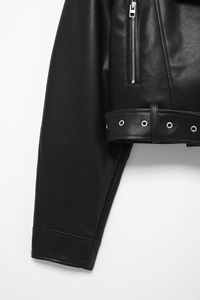 แจ็คเก็ตมอเตอร์ไซด์สำหรับผู้หญิง, เสื้อแจ็คเก็ตหนังระบายอากาศได้ดีมีซิประบายอากาศได้ดีฤดูหนาว2025 - Product Image 5