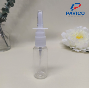 Fábrica al por mayor de plástico transparente personalizado 25ml botellas de spray nasal para la garganta contenedor de spray bucal Fabricación de Vietnam - Product Image 4