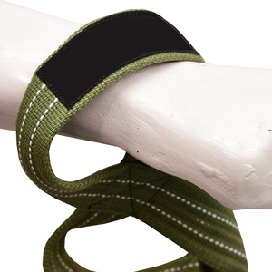 Custom Logo Figure 8 Weight Lifting Straps Adjustable Gym Workout & Training <b>Power</b> Lifting <b>Wrist</b> Support - Product Image 6