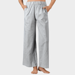 ODM Supply Pantalones de lino informales en tela Oxford transpirable antiarrugas y para clima cálido - Product Image 2