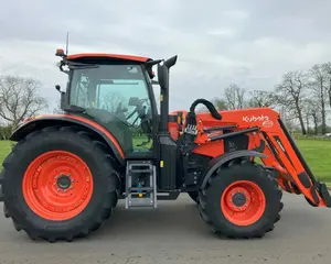 Pour tracteurs Kubota M6142 avec chargeuse-pelleteuse machines agricoles à vendre avec composants de base pompe moteur boîte de vitesses - Product Image 6