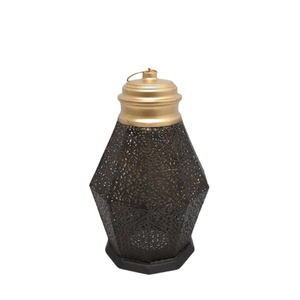 <b>Set</b> of 3 Metal and Glass <b>Lantern</b> Black Color for Home and Christmas Lighting Decoration Hanging <b>Lantern</b> Handmade in Bulk - Product Image 4