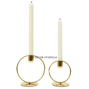 Most Fancy Unique Designer High Grade Gold Plated Superior Quality Metal Made Table Centerpiece <b>Decoration</b> Candle Holder Supply - Product Image 5
