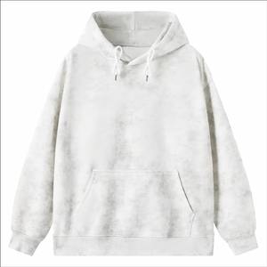 Sudadera Ecológica Personalizada con Bordado, Impresión Gratuita de Logotipos e Imágenes, Diseño Vintage Lavado, Mangas Largas, Estampado de Cera, Algodón Cultural - Product Image 2