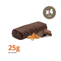 Barre énergétique Fit Energy Choco Bisabor, amandes naturelles, enrobée de chocolat, sans sucre, aux fruits, en boîte, faite à la main, collation saine pour les athlètes