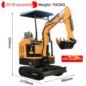 <span class=keywords><strong>Mini</strong></span> Excavadora de 2T, Excavadora Diesel para Movimiento de Tierras, Fabricada en <span class=keywords><strong>China</strong></span>, en Venta, con Brazo de Accionamiento Oscilante, <span class=keywords><strong>Mini</strong></span> Excavadora Hidráulica de Orugas - Product Image 4