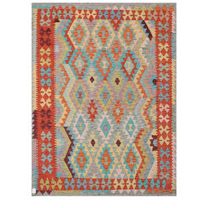 Maimana Afghanistan Kilim <b>Rug</b> 193 X 150 cm <b>Area</b> <b>Rug</b> <b>Set</b> - Product Image 1