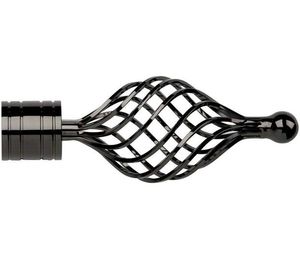 Extra strong <b>metal</b> curtain brackets with thick rod capacity ideal for theaters auditoriums or commercial venues - Product Image 2