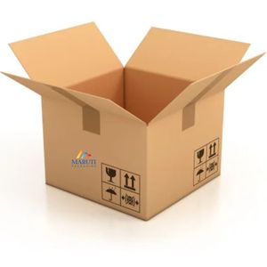 Tùy chỉnh 3/5/7 ply sóng vận chuyển hộp hình chữ nhật kraft giấy các tông carton tái sử dụng cho sản phẩm lưu trữ thương mại điện tử đóng gói - Product Image 2
