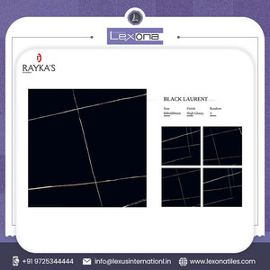 Hot Sale Modern Design 600*600mm Glossy Porcelain Floor Tile 5mm Thickness for Interior Dining <b>Table</b> - Product Image 2