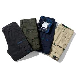 Shorts Cargo Décontractés en Toile 100% Coton pour Hommes, Taille Mi-Haute Confortable, Respirants, Imprimés par Transfert Thermique, avec Cordon de Serrage - Prix de Gros - Product Image 5