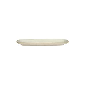 Assiette de service moderne en forme de bateau jaune de 31 cm, collection Seasons - Product Image 3