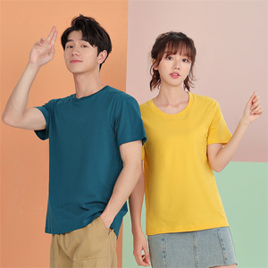 Camisetas promocionales baratas de talla grande para hombre, Camiseta de cuello redondo de algodón y poliéster con logotipo personalizado por sublimación para hombre - Product Image 6