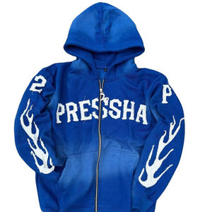 ชุดวอร์มผ้าคอตตอนแนวสตรีทของผู้ชายกางเกงกันหนาวมีฮู้ดผ้าคอตตอน100% พิมพ์ลาย DTG กางเกงวอร์มมีหมวกโลโก้ออกแบบได้ตามต้องการ - Product Image 1