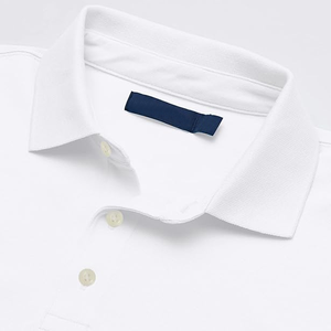 Dernier été 100% coton pour polos pour hommes T-shirt décontracté à manches courtes avec coutures multicolores et respirant - Product Image 5