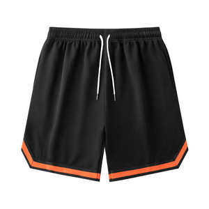 Shorts de basket-ball en laine pour hommes, style estival, à séchage rapide, motif uni, design décontracté pour le fitness et les sports de plein air - Product Image 5