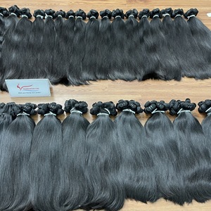 Extensions de cheveux humains vietnamiens bruts de qualité supérieure, mèches de cheveux non traitées, mèches de cheveux bruts pour couture - Product Image 5